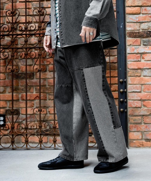 niko and...(ニコアンド)の「カットデザインジャーマントレーナー(スニーカー・メンズ・ホワイト/ブラック・MEDIUM/LARGE)」の9枚目の写真