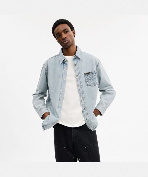 COACH（コーチ）の「ロング スリーブ デニム シャツ・オーガニック