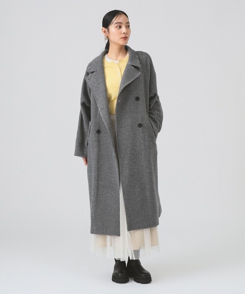 スタンドカラー ダブル コート（その他アウター）｜Ray BEAMS（レイ