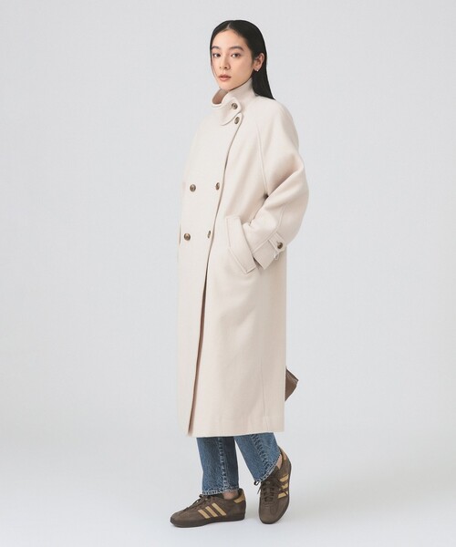 スタンドカラー ダブル コート（その他アウター）｜Ray BEAMS（レイ