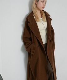 Ray BEAMS | スタンドカラー ダブル コート(ステンカラーコート)