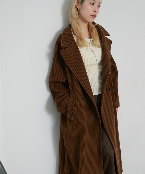 スタンドカラー ダブル コート（その他アウター）｜Ray BEAMS（レイ