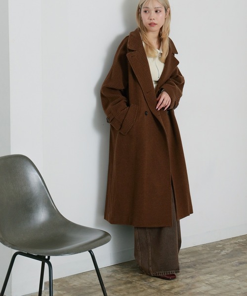 スタンドカラー ダブル コート（その他アウター）｜Ray BEAMS（レイ