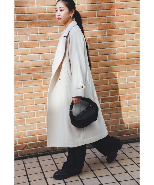 ゆーさん専用　ユアーズ　モッサ スタンドカラー ダブルコート UNITED ARROWS（ユナイテッドアローズ）の「＜UNITED ARROWS＞ モッサ