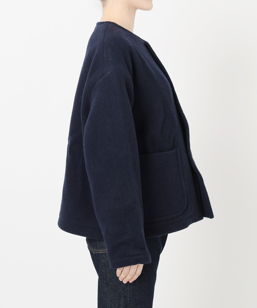 DANTON/ダントン COLLARLESS JACKET DT-A0013（ブルゾン）｜DANTON