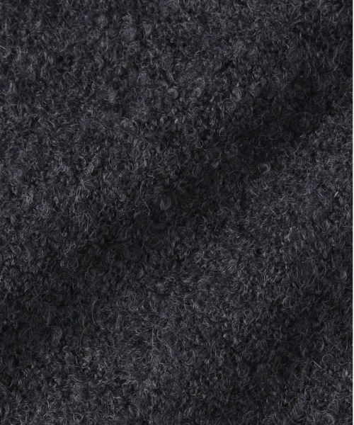 Right-on（ライトオン）の「【HONEYSUCKLE ROSE】ブークレニットベスト（ニット/セーター・レディース・ダークグレー/キナリ/ライトグレー・S/M/L）」の8枚目の写真