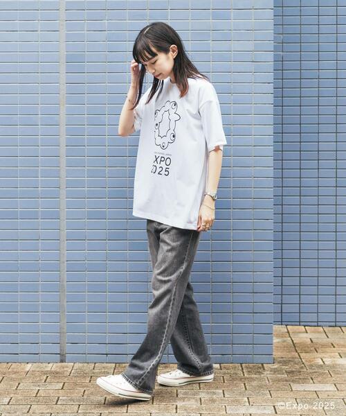 THE GOODLAND MARKET（ザグッドランドマーケット）の「EXPO2025 TEE-MONO（Tシャツ/カットソー・メンズ・ホワイト・SMALL/MEDIUM/LARGE/X-LARGE）」の2枚目の写真