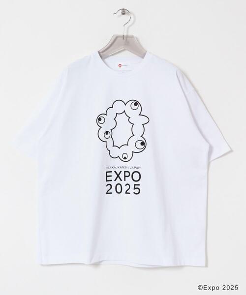 THE GOODLAND MARKET（ザグッドランドマーケット）の「EXPO2025 TEE-MONO（Tシャツ/カットソー・メンズ・ホワイト・SMALL/MEDIUM/LARGE/X-LARGE）」の3枚目の写真