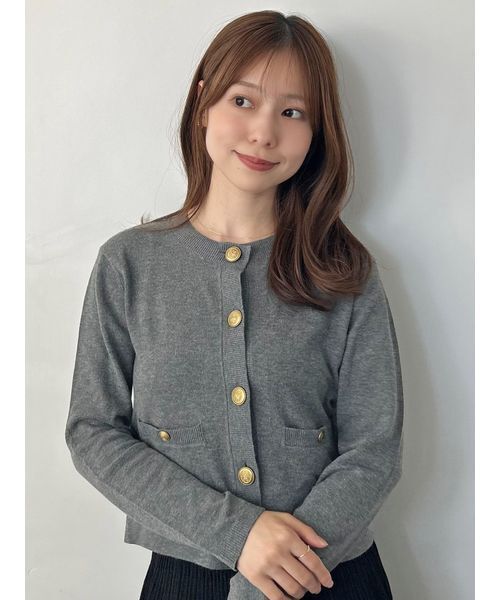 SNIDEL（スナイデル）｜カーディガン/ボレロ（グレー系）一覧 - WEAR