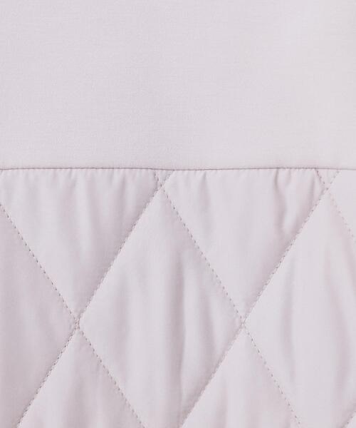 index(インデックス)の「キルティング切替ノーカラーブルゾン【洗濯機OK】(ブルゾン・レディース・ブラック/ナチュラル・36/38/40)」の10枚目の写真