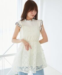 フラワーチュールミニキャミワンピ