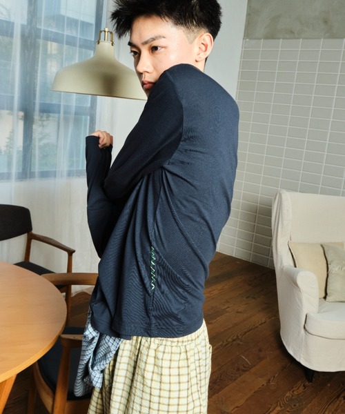 common gull products.（コモンガルプロダクツ）の「まなざしのあとのgull tee（Tシャツ/カットソー・レディース・ブラック系/ホワイト系/グレー系・SMALL/LARGE/MEDIUM）」の10枚目の写真