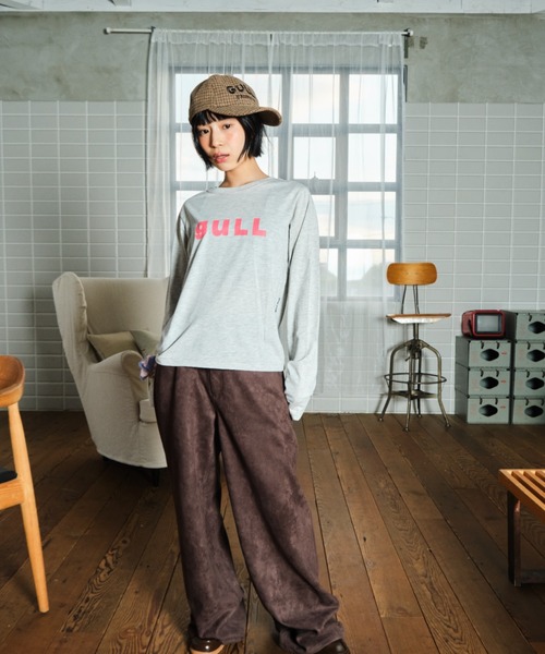 common gull products.（コモンガルプロダクツ）の「まなざしのあとのgull tee（Tシャツ/カットソー・レディース・ブラック系/ホワイト系/グレー系・SMALL/LARGE/MEDIUM）」の14枚目の写真