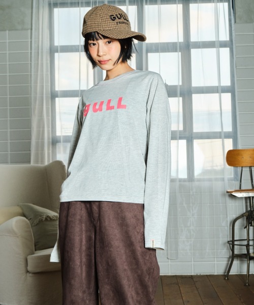 common gull products.（コモンガルプロダクツ）の「まなざしのあとのgull tee（Tシャツ/カットソー・レディース・ブラック系/ホワイト系/グレー系・SMALL/LARGE/MEDIUM）」の15枚目の写真