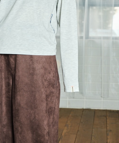 common gull products.（コモンガルプロダクツ）の「まなざしのあとのgull tee（Tシャツ/カットソー・レディース・ブラック系/ホワイト系/グレー系・SMALL/LARGE/MEDIUM）」の17枚目の写真