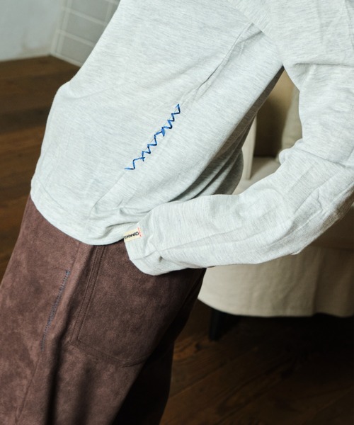 common gull products.（コモンガルプロダクツ）の「まなざしのあとのgull tee（Tシャツ/カットソー・レディース・ブラック系/ホワイト系/グレー系・SMALL/LARGE/MEDIUM）」の18枚目の写真