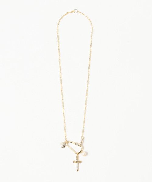 Ray BEAMS(レイビームス)の「カラビナ トップ ネックレス(ネックレス・レディース・シルバー/ゴールド・ONE SIZE)」の9枚目の写真
