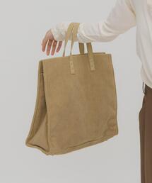 KBF（ケイビーエフ）の「コーデュロイスクエアビッグBAG（トートバッグ）」