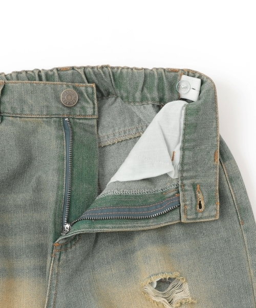 LOVETOXIC（ラブトキシック）の「【LTXC】ダメージデニムワイドパンツ（その他パンツ・キッズ・ライトブルー/ネイビー/サックスブルー/グレー/ブルー・L:160cm/130cm/M:150cm/S:140cm）」の20枚目の写真