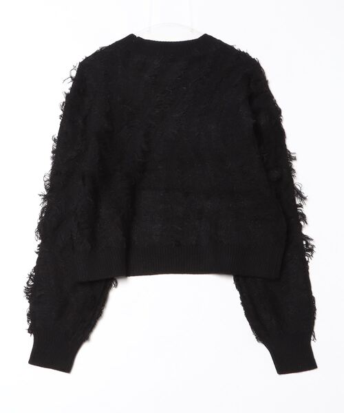 セール】MIXフリンジニットプルオーバー（ニット/セーター）｜Per sist