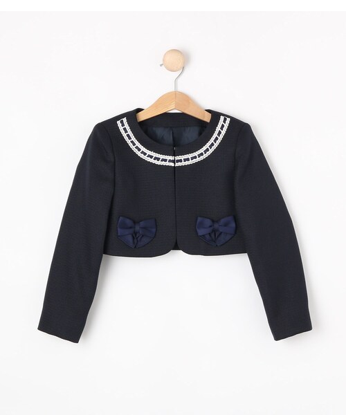 SHOO・LA・RUE（シューラルー）の「【セレモニー】レースワンピースセット（ワンピース・キッズ・パープル/サックスブルー・11/12/13）」の6枚目の写真