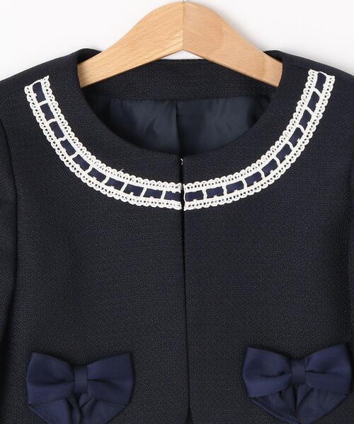 SHOO・LA・RUE（シューラルー）の「【セレモニー】レースワンピースセット（ワンピース・キッズ・パープル/サックスブルー・11/12/13）」の8枚目の写真