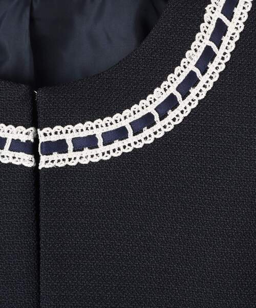 SHOO・LA・RUE（シューラルー）の「【セレモニー】レースワンピースセット（ワンピース・キッズ・パープル/サックスブルー・11/12/13）」の12枚目の写真