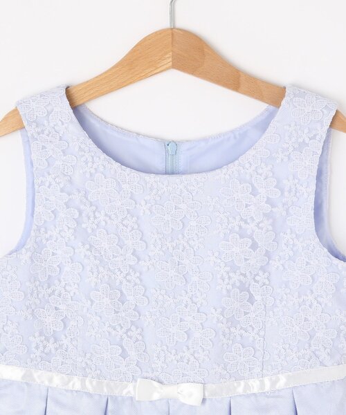 SHOO・LA・RUE（シューラルー）の「【セレモニー】レースワンピースセット（ワンピース・キッズ・パープル/サックスブルー・11/12/13）」の15枚目の写真