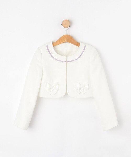 SHOO・LA・RUE（シューラルー）の「【セレモニー】レースワンピースセット（ワンピース・キッズ・パープル/サックスブルー・11/12/13）」の21枚目の写真