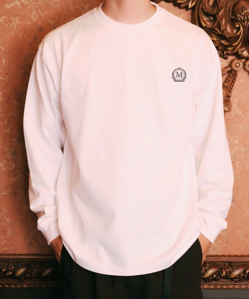 miacharme(ミアシャルム)の「ロングTシャツ(Tシャツ/カットソー・レディース・ホワイト/ブラウン・MEDIUM/LARGE)」の5枚目の写真