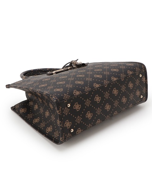 Guess（ゲス）の「SILIA 2 Compartment Tote トートバッグ（トートバッグ・レディース・ライトブラウン/ホワイト・ONE SIZE）」の7枚目の写真