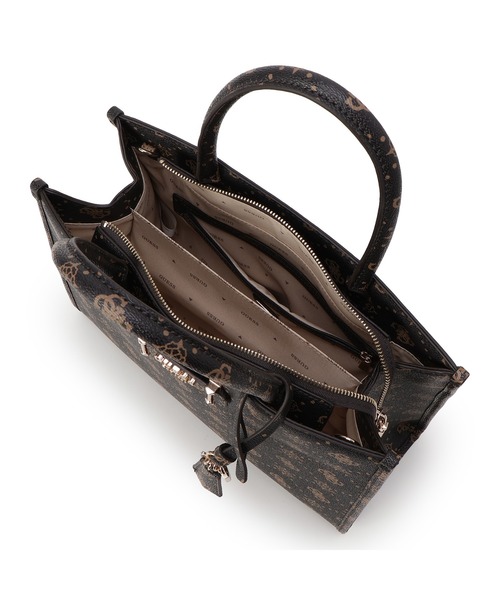 Guess（ゲス）の「SILIA 2 Compartment Tote トートバッグ（トートバッグ・レディース・ライトブラウン/ホワイト・ONE SIZE）」の8枚目の写真