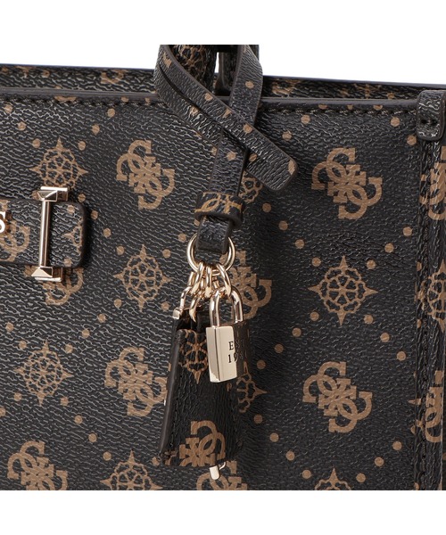 Guess（ゲス）の「SILIA 2 Compartment Tote トートバッグ（トートバッグ・レディース・ライトブラウン/ホワイト・ONE SIZE）」の12枚目の写真
