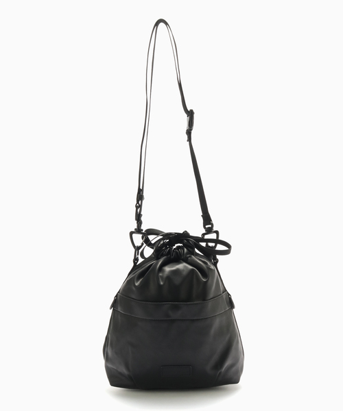 BAICYCLON by Bagjack(バイシクロン バイ バグジャック)の「BAICYCLON by bagjack DRAW STRING BAG (LE)(ショルダーバッグ・メンズ・ブラック・FREE)」の2枚目の写真