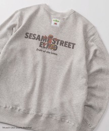 FRUIT OF THE LOOM | 【73】【Fruit of the Loom/フルーツオブザルーム】SESAMI STREETコラボ  キャラクターデザイン 裏毛スウェット(スウェット)