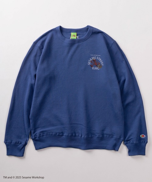 FRUIT OF THE LOOM（フルーツオブザルーム）の「【73】【Fruit of the Loom/フルーツオブザルーム】SESAMI STREETコラボ  キャラクターデザイン 裏毛スウェット（スウェット・メンズ・ブラック系その他/グレー/ブルー/ミント/パープル/ブラウン/アイボリー/ブラック・S/M/L）」の22枚目の写真