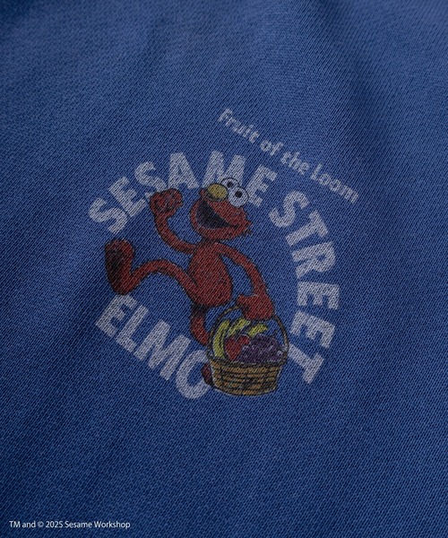 FRUIT OF THE LOOM（フルーツオブザルーム）の「【73】【Fruit of the Loom/フルーツオブザルーム】SESAMI STREETコラボ  キャラクターデザイン 裏毛スウェット（スウェット・メンズ・ブラック系その他/グレー/ブルー/ミント/パープル/ブラウン/アイボリー/ブラック・S/M/L）」の19枚目の写真