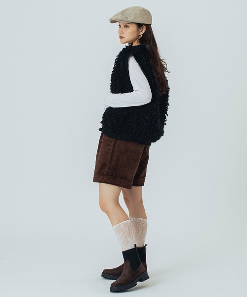 ROSE BUD（ローズバッド）の「STRETCH CHELSEA BOOTS（ブーツ・レディース・ブラック/ブラウン・38/37/36）」の7枚目の写真