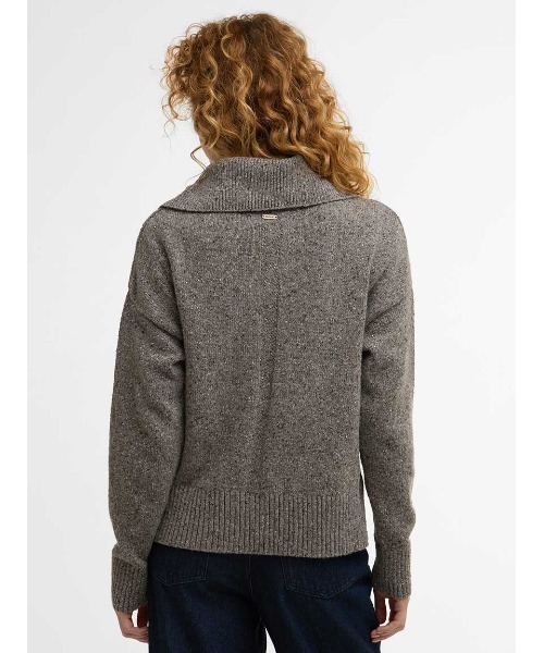 Barbour（バブアー）の「Lavensdale ハーフジップ ニット（ニット/セーター・レディース・ブラウン/レッド/ライトベージュ・6/8）」の13枚目の写真