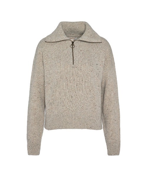 Barbour（バブアー）の「Lavensdale ハーフジップ ニット（ニット/セーター・レディース・ブラウン/レッド/ライトベージュ・6/8）」の22枚目の写真