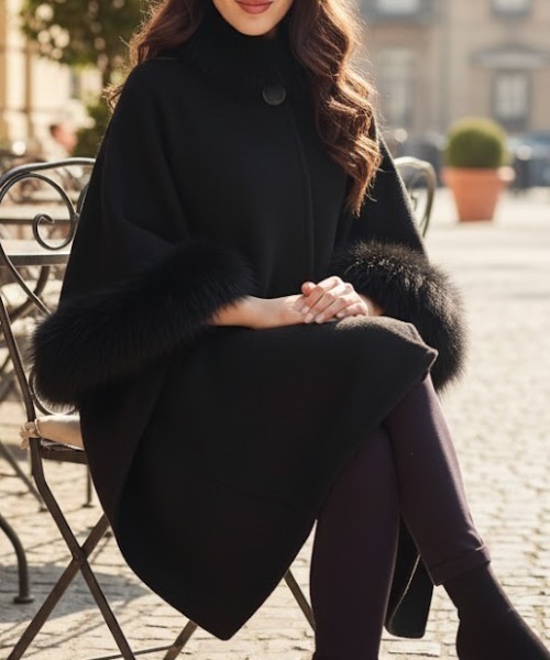 お値下げ　美品　pleatsplease ポンチョ　ケープ　ジレ2024年11月 美品 pleatsplease ポンチョ ケープ ジレ2024年11月