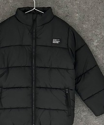 SHISKY（シスキー）の「スタンドカラー　フェイクダウン　マウンテンジャケット（MA-1）」