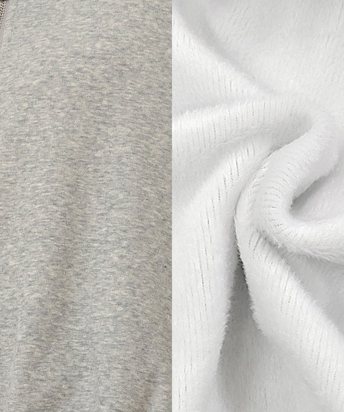 DAY CLOSET（デイ クローゼット）の「【裏起毛/2WAY/ハーフジップ/スタンドネック】気分でアレンジできる長袖カデットカラースウェット レディース（スウェット・レディース・スミクロ/グレー・FREE）」の19枚目の写真