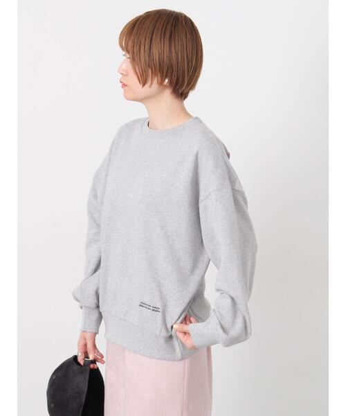 Lugnoncure(ルノンキュール)の「フラワープリントスウェットプルオーバー(その他トップス・レディース・グレー/パープル/ベージュ・F)」の10枚目の写真