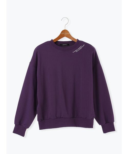 Lugnoncure(ルノンキュール)の「フラワープリントスウェットプルオーバー(その他トップス・レディース・グレー/パープル/ベージュ・F)」の18枚目の写真