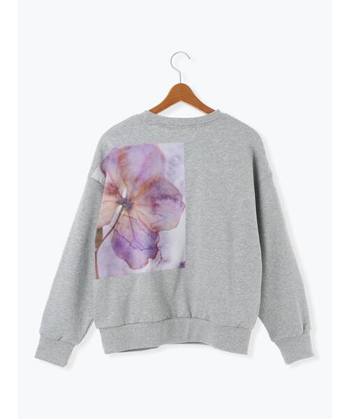 Lugnoncure(ルノンキュール)の「フラワープリントスウェットプルオーバー(その他トップス・レディース・グレー/パープル/ベージュ・F)」の20枚目の写真