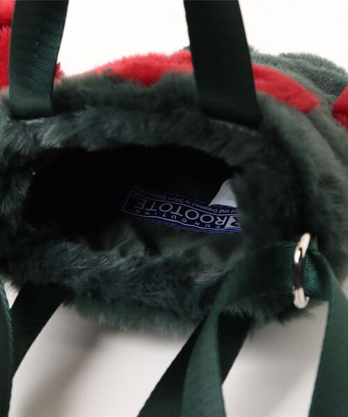ROOTOTE（ルートート）の「ROOTOTE/ルートート　BR.2way.クリプテッド-E（ショルダーバッグ・レディース・ブラウン/ブラック/グリーン・FREE）」の6枚目の写真