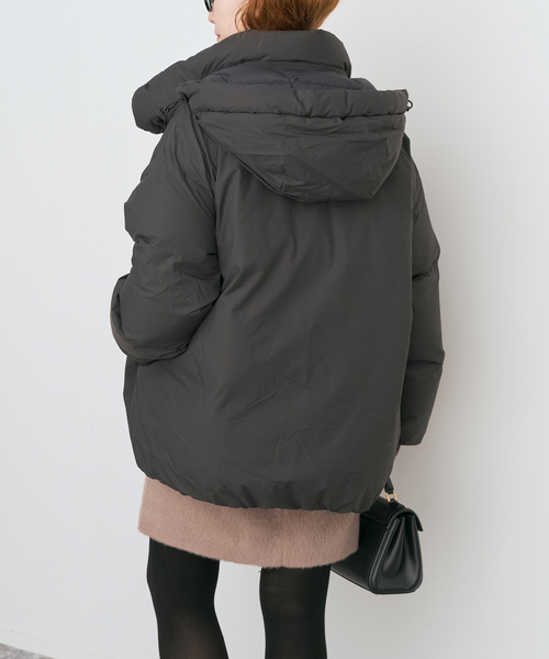 Spick & Span（スピックアンドスパン）の「NANGA / ナンガ 別注ダウンジャケット*（ダウンジャケット/コート・レディース・ブラック/アイボリー・FREE）」の8枚目の写真