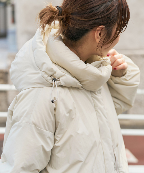 Spick & Span（スピックアンドスパン）の「NANGA / ナンガ 別注ダウンジャケット*（ダウンジャケット/コート・レディース・ブラック/アイボリー・FREE）」の16枚目の写真