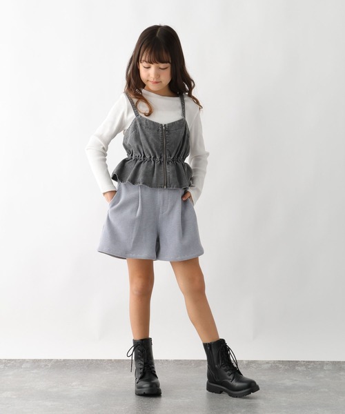 セール】トクトク3デニムセット＊ロンT/606702（つなぎ